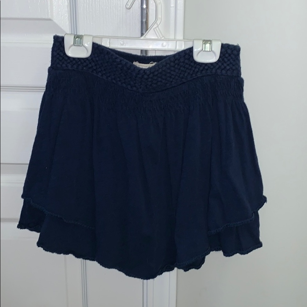 American eagle navy skirt